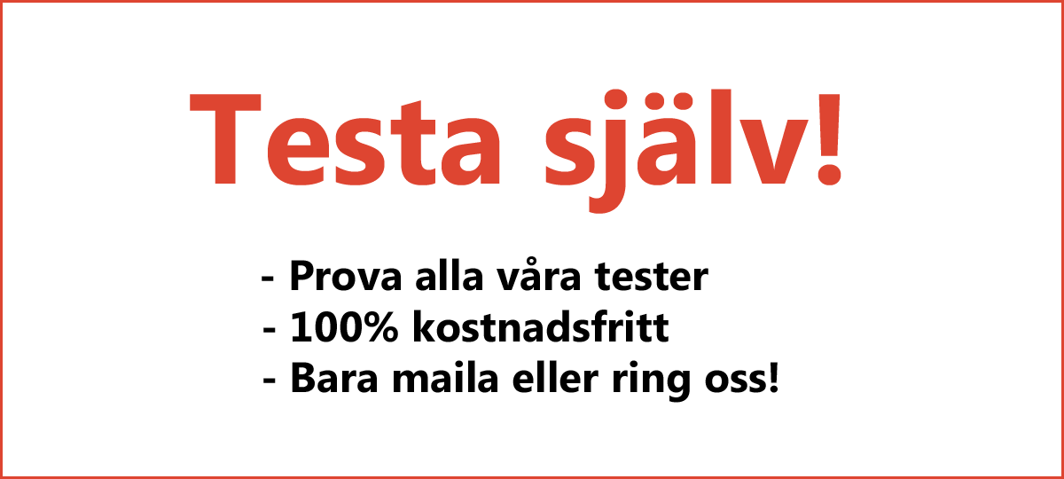 RASP ServiceMind - Testa själv - Helt kostnadsfritt / gratis!